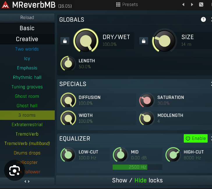 Meldaproduction MReverbMB